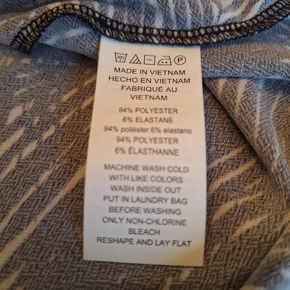 SALE! NWT $135 Michael by Michael Kors Black and White One Shoulder Dress - Picture 13 of 16